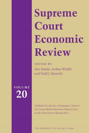 Cover of the book Supreme Court Economic Review, Volume 20 by Britt Halvorson