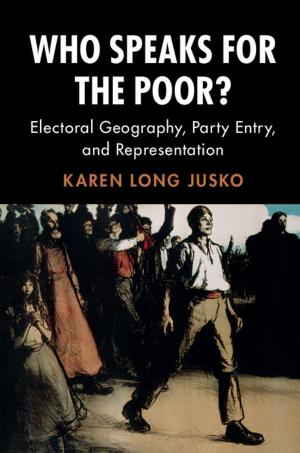 Cover of the book Who Speaks for the Poor? by Martin Anthony, Norman Biggs