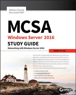 Cover of the book MCSA Windows Server 2016 Study Guide: Exam 70-741 by Marvin R. Weisbord