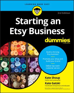Cover of the book Starting an Etsy Business For Dummies by Michael Caesar