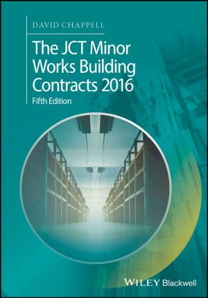 Cover of the book The JCT Minor Works Building Contracts 2016 by Kevin Hefferan, John O'Brien