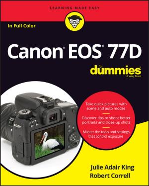 Cover of the book Canon EOS 77D For Dummies by Lewis R. Stern