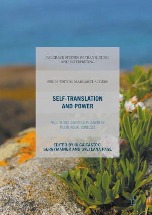 Cover of the book Self-Translation and Power by Regine Hampel