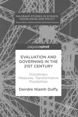 Book cover of Evaluation and Governing in the 21st Century