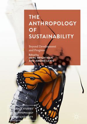 Cover of the book The Anthropology of Sustainability by Yun Zhang