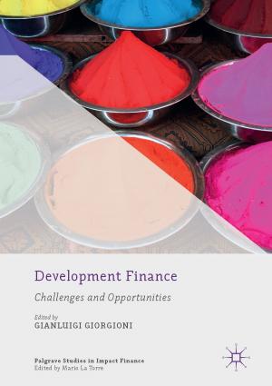 Cover of the book Development Finance by R. Markwick, E. Charon Cardona, Euridice Charon Cardona
