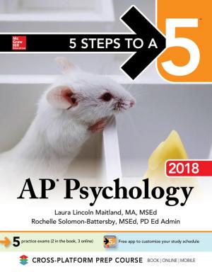 Cover of the book 5 Steps to a 5 AP Psychology 2018 edition by Daniel S. Parrott