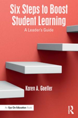 Cover of the book Six Steps to Boost Student Learning by 