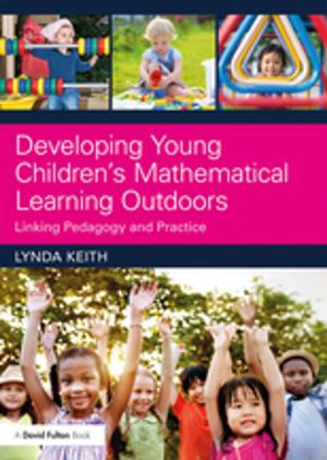 Cover of the book Developing Young Children’s Mathematical Learning Outdoors by Sabrina Habich
