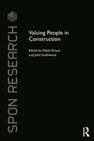 Cover of the book Valuing People in Construction by M.d d.