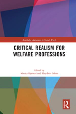 Cover of the book Critical Realism for Welfare Professions by 