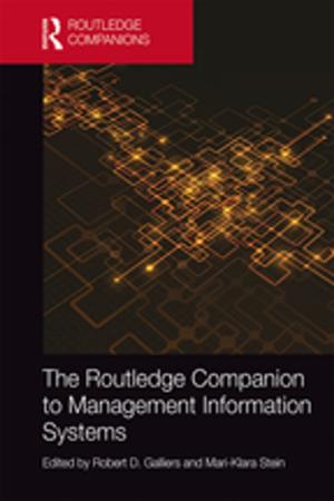 Cover of The Routledge Companion to Management Information Systems