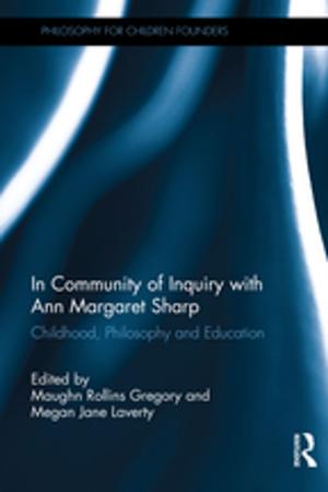 bigCover of the book In Community of Inquiry with Ann Margaret Sharp by 
