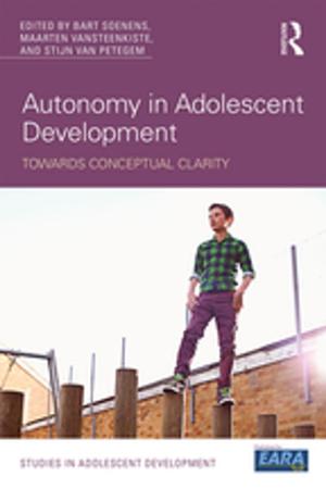 bigCover of the book Autonomy in Adolescent Development by 