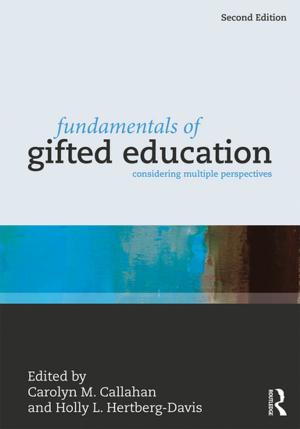 Cover of the book Fundamentals of Gifted Education by James Sale, Jane Thomas