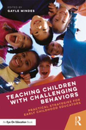 Cover of the book Teaching Children with Challenging Behaviors by David B. Zoogah, Constant D. Beugré