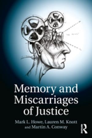 Cover of the book Memory and Miscarriages of Justice by Bettina Hoffmann