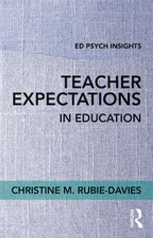 Book cover of Teacher Expectations in Education
