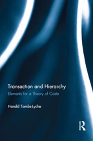 Cover of the book Transaction and Hierarchy by A. Datta