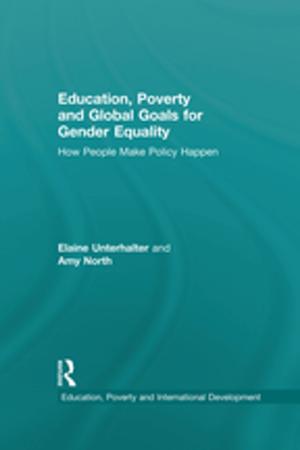 Cover of the book Education, Poverty and Global Goals for Gender Equality by Gaye Tuchman