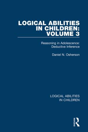 Book cover of Logical Abilities in Children: Volume 3
