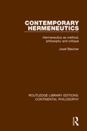 Cover of the book Contemporary Hermeneutics by Mary Anne Perkins