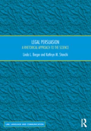 Cover of the book Legal Persuasion by Sonia Zakrzewski, Andrew Shortland, Joanne Rowland