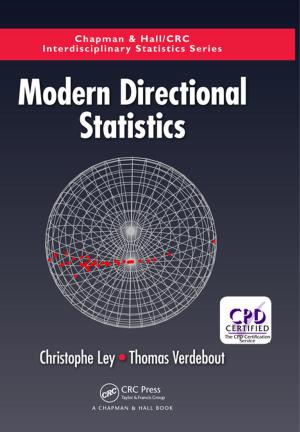 Cover of the book Modern Directional Statistics by JamesH. Stramler, Jr.