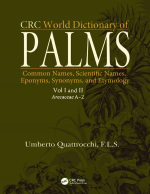 Book cover of CRC World Dictionary of Palms