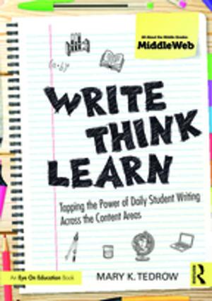 Cover of the book Write, Think, Learn by Edward Branigan