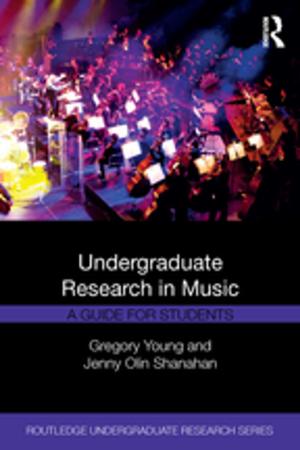 Cover of the book Undergraduate Research in Music by Mads Andenas, Iris H-Y Chiu