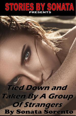 Cover of the book Tied Down and Taken by a Group of Strangers by Jennie Lucas