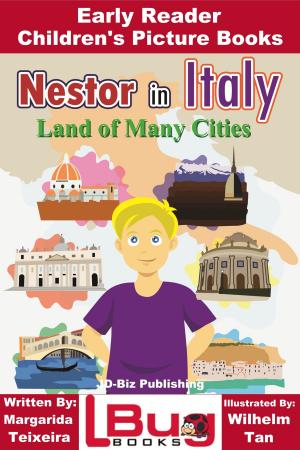 Book cover of Nestor in Italy: Land of Many Cities - Early Reader - Children's Picture Books