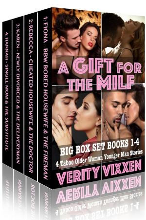 Cover of the book A Gift for the MILF: Big Box Set - 4 Taboo Older Woman Younger Man Stories by Lauren Hawkeye