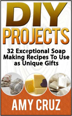 Cover of the book DIY Projects: 32 Exceptional Soap Making Recipes To Use as Unique Gifts by Mary Jones