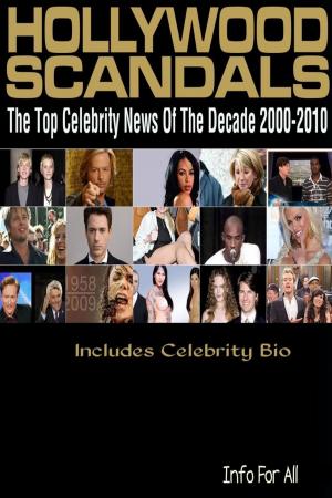Cover of Hollywood Scandals - Top Celebrity News Of The Decade 2000-2010 (Includes Bio)