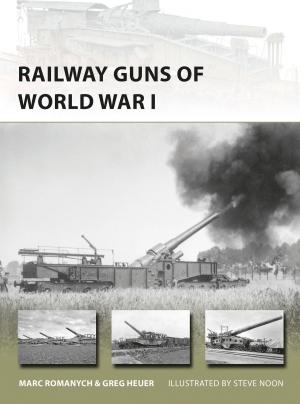 Book cover of Railway Guns of World War I