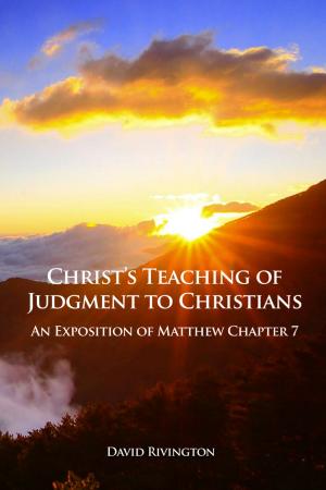 Book cover of Christ's Teaching of Judgment to Christians