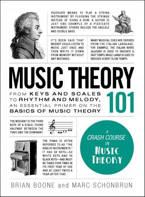 Cover of the book Music Theory 101 by Brian Boone
