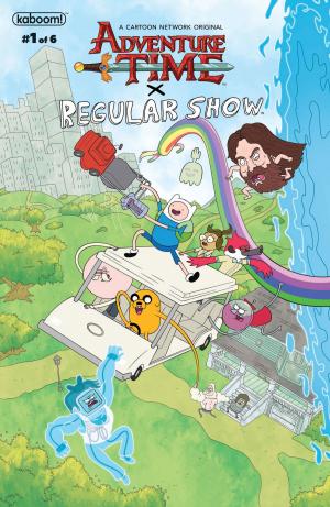 Cover of the book Adventure Time Regular Show #1 by Pendleton Ward, Conor McCreery, Christopher Hastings, Mariko Tamaki, Ryan North, Kiernan Sjursen-Lien, Maarta Laiho