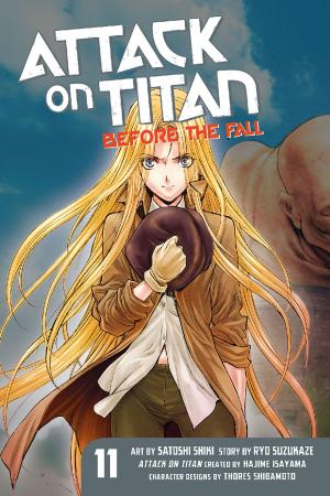 Book cover of Attack on Titan: Before the Fall