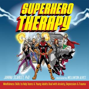 Cover of the book Superhero Therapy by Barbara Ann Kipfer, PhD