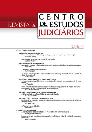 Cover of the book Revista do CEJ n.º 2 de 2016 by António Martins