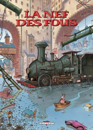 Cover of the book La nef des fous T04 by Robert Kirkman, Charlie Adlard, Stefano Gaudiano