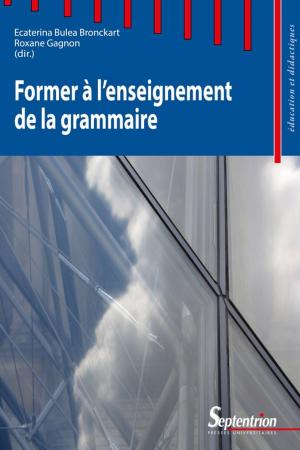 Cover of the book Former à l'enseignement de la grammaire by Jean-Paul Bronckart