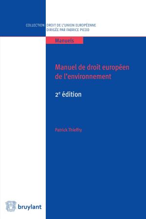 Cover of Manuel de droit européen de l'environnement