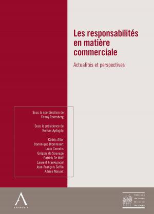 Cover of the book Les responsabilités en matière commerciale by Stéphane Hoebeke