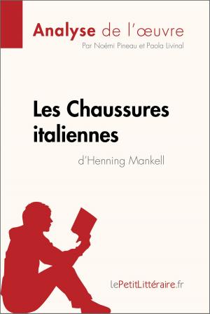 Cover of the book Les Chaussures italiennes d'Henning Mankell (Analyse de l'oeuvre) by Morgane Fleurot, lePetitLitteraire.fr