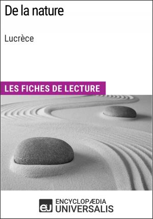 Cover of the book De la nature de Lucrèce by George Santayana