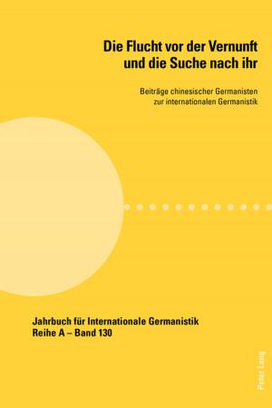 Cover of the book Die Flucht vor der Vernunft und die Suche nach ihr by Monica Kang
